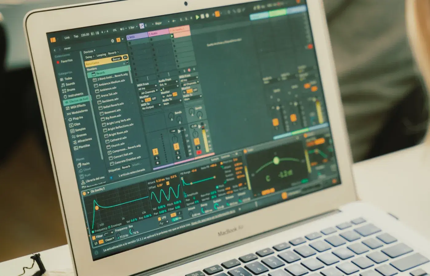 Estudios de Curso de Producción Musical Avanzado